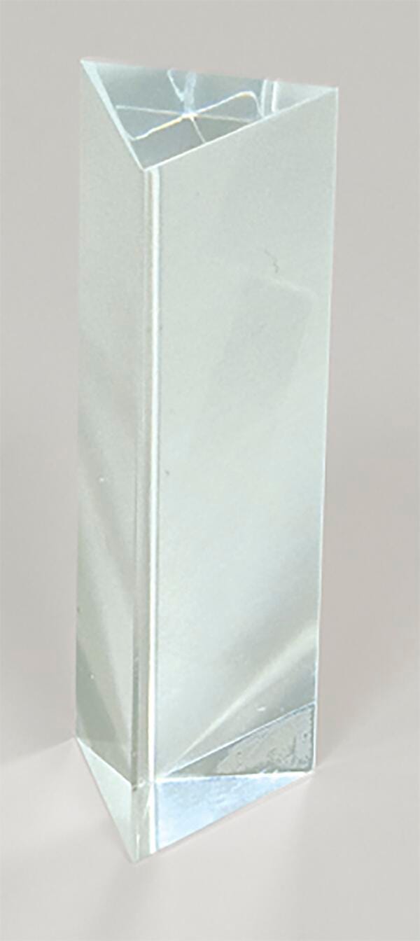 Large Equilaterial Prism, 3 Inches, Plastic | School Specialty